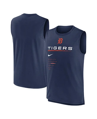 Men's Nike Navy Detroit Tigers Exceed Performance Tank Top