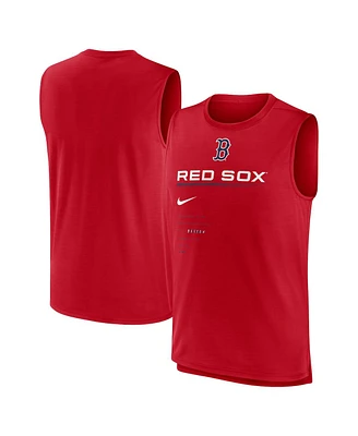 Men's Nike Red Boston Red Sox Exceed Performance Tank Top
