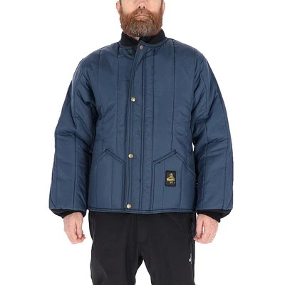 RefrigiWear Big & Tall Cooler Wear Jacket - Lightweight Insulated Workwear for Cold Storage