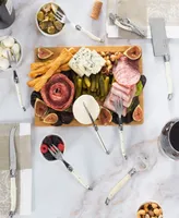 French Home Laguiole Essential 9-Piece Charcuterie and Barware Set with Handles
