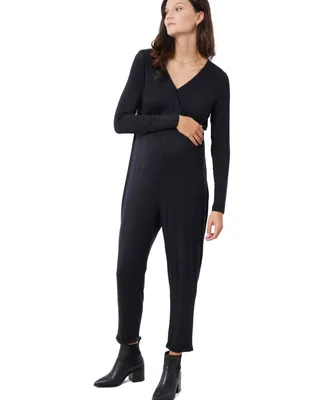 Ingrid + Isabel Maternity Everywear Long Sleeve Jumpsuit