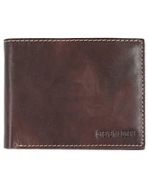 Steve Madden Men's Antique-like Rfid Passport Case