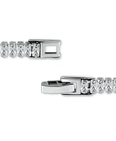 Giani Bernini Cubic Zirconia Baguette Tennis Bracelet, Created for Macy's