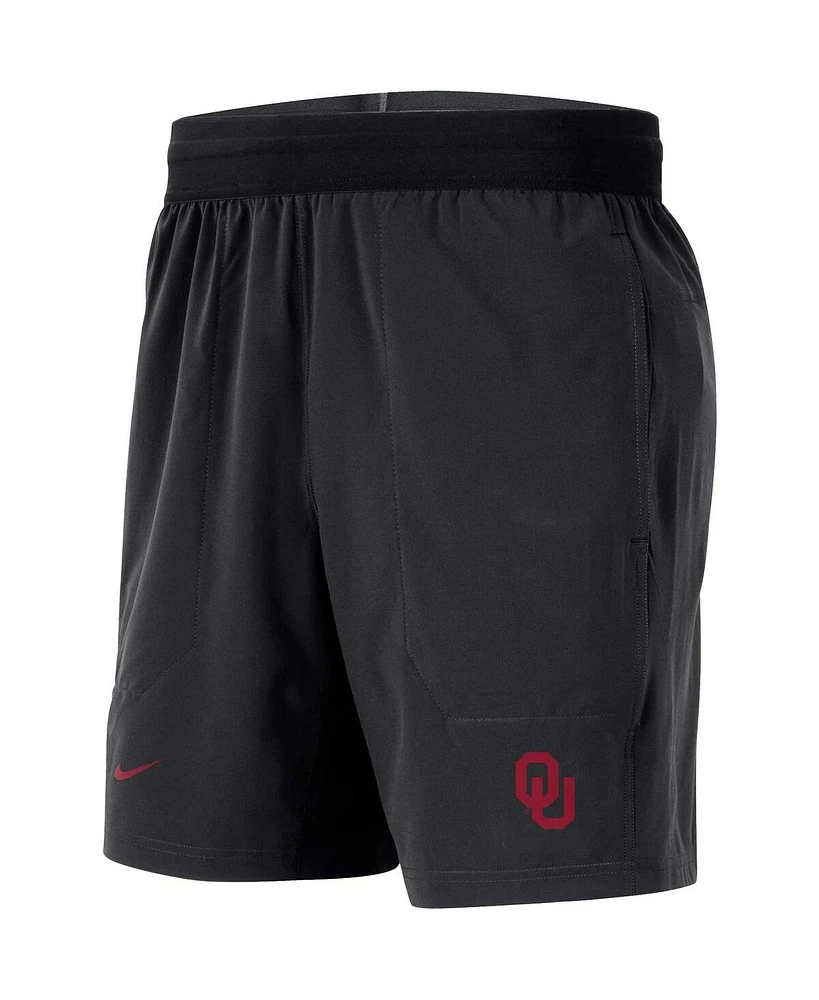 Men's Nike Black Oklahoma Sooners Player Performance Shorts