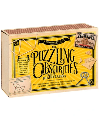 Professor Puzzle the Puzzling Obscurities Box of Brainteasers