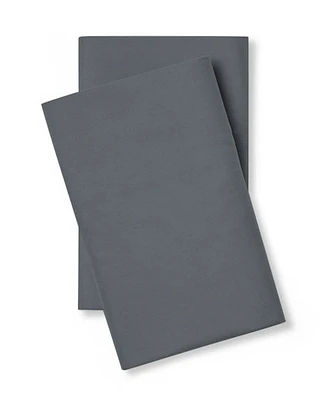 Pillow Guy Classic Cool & Crisp Cotton Percale Pillowcase Pair, King