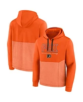 Men's Fanatics Orange Philadelphia Flyers Successful Tri-Blend Pullover Hoodie