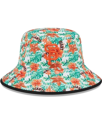Men's New Era San Francisco Giants Tropic Floral Bucket Hat