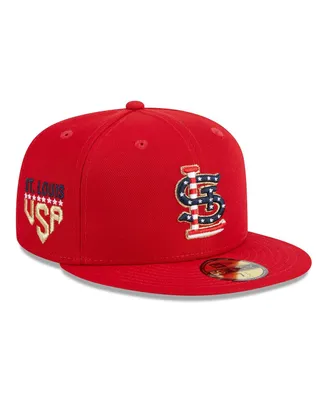 Men's New Era Red St. Louis Cardinals 2023 Fourth of July 59FIFTY Fitted Hat
