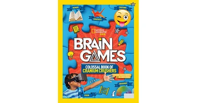 Brain Games- Colossal Book of Cranium-Crushers by Stephanie Drimmer
