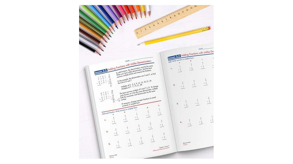 Spectrum Math Workbook