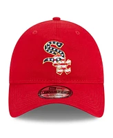 Men's New Era Red Chicago White Sox Fourth of July 9TWENTY Adjustable Hat