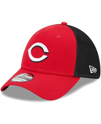 Men's New Era Red Cincinnati Reds Team Neo 39THIRTY Flex Hat