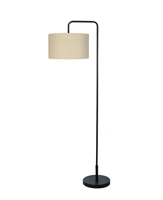 63" Metal Floor Lamp with Designer Shade