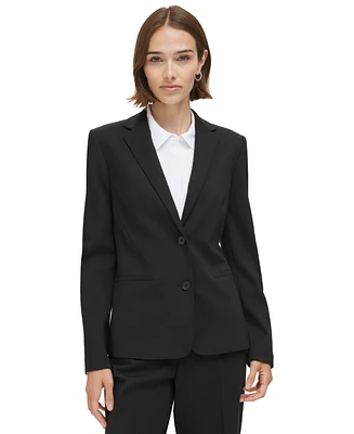 Calvin Klein Women's Two-Button Blazer