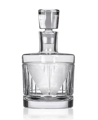 Rolf Glass Bleecker Street Whiskey Decanter 25oz