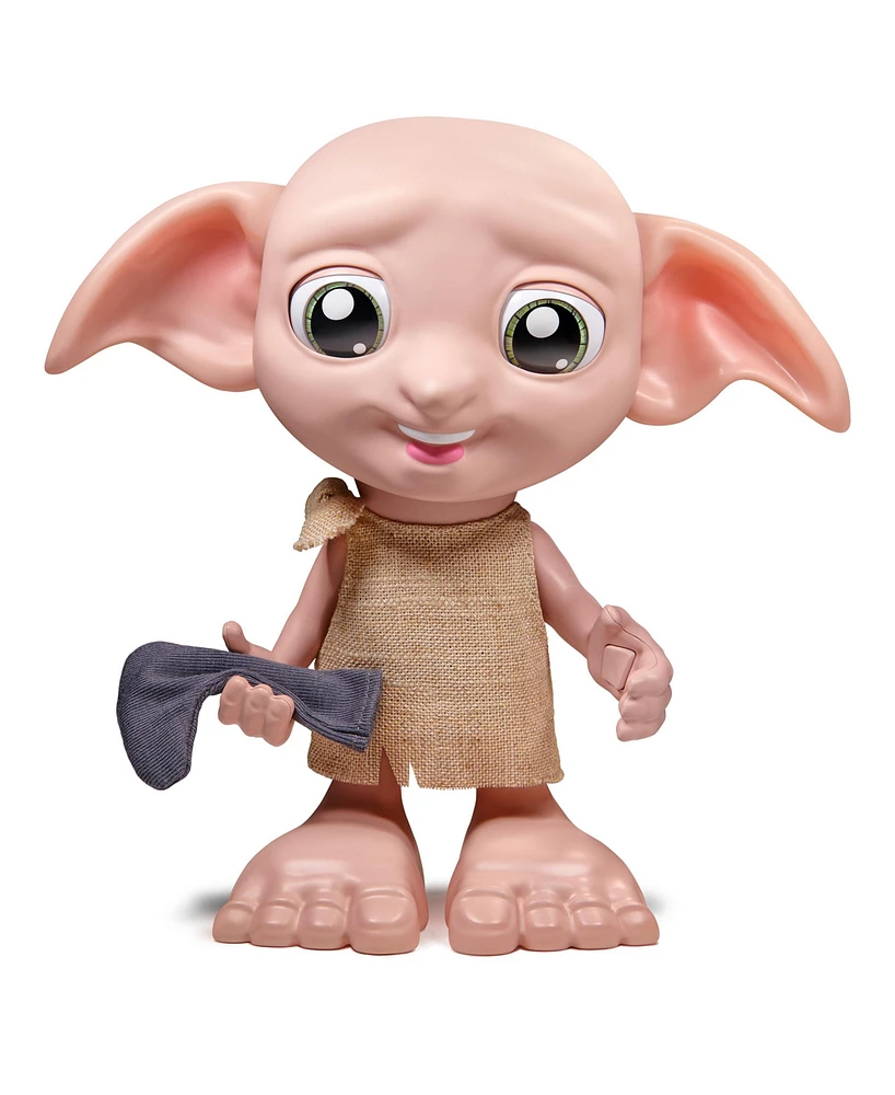 Wizarding World Harry Potter, Interactive Magical Dobby Elf Doll with Sock