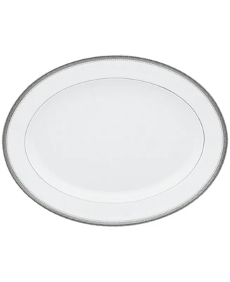 Noritake Charlotta Platinum Oval Platter