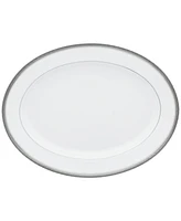 Noritake Charlotta Platinum Oval Platter