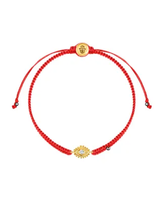 Powerful Protection - Hematite Gold Evil Eye Red String Bracelet