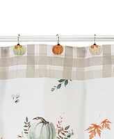 Avanti Grateful Patch Harvest 13-Pc. Shower Curtain & Hooks Set