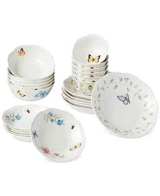 Lenox Butterfly Meadow 24 Pc. Porcelain Bowl Set, Service for 6