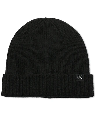 Calvin Klein Men's Luxe Ribbed Cuff Hat
