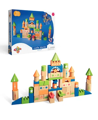 Geoffrey's Toy Box Castle 70 Pieces Blocks Building Set, Created for Macy's