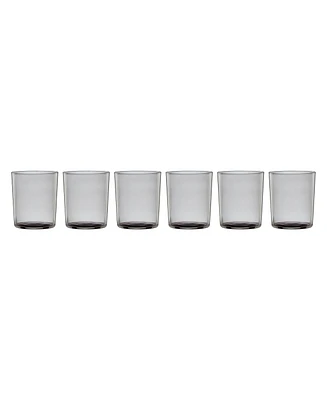 Oneida Stackables Smoke Tall Glasses, Set of 6