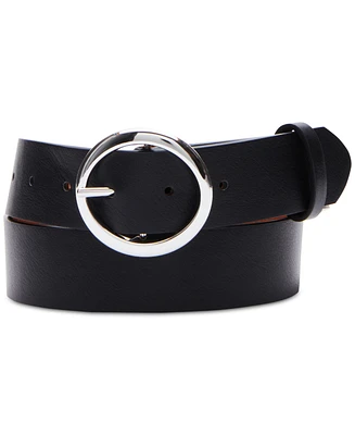 Steve Madden Women's Reversible Faux-Leather Belt