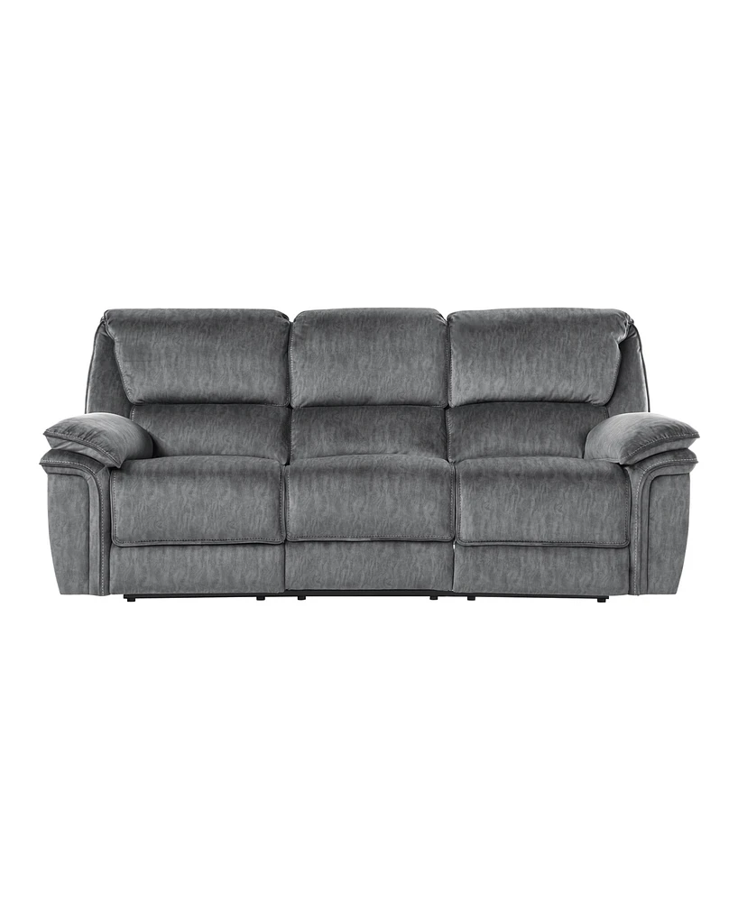 White Label Andes 89" Double Reclining Sofa