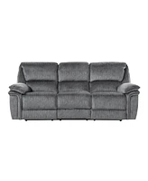 White Label Andes 89" Double Reclining Sofa