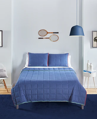 Lacoste Home Westover 3 Piece Quilt Set