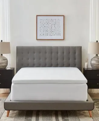 Prosleep 2 Gel Infused Memory Foam Mattress Topper With Circular Knit Covers