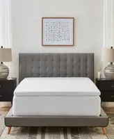 Prosleep 2 Gel Infused Memory Foam Mattress Topper With Circular Knit Covers
