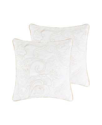 Levtex Perla 2-Pc. Sham Set, European
