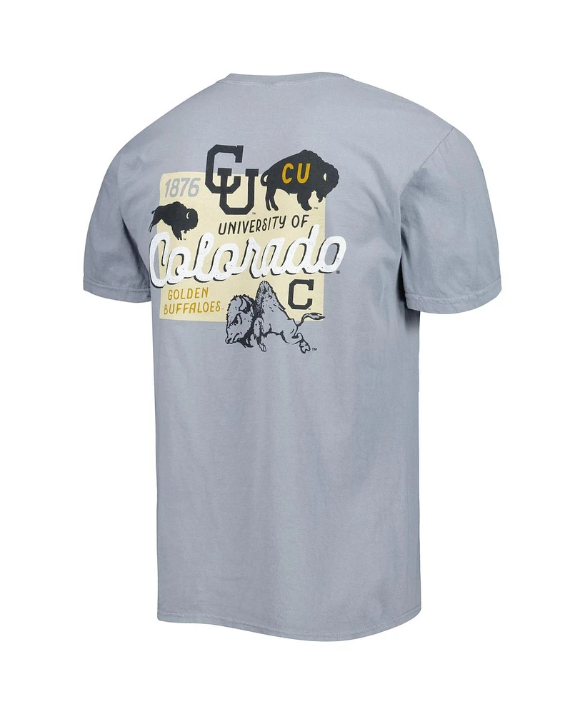 Men's Graphite Colorado Buffaloes Vault State Comfort T-shirt