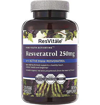 ResVitale Resveratrol Tablets 250mg