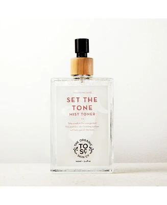Toner for Face | Set The Tone by The Organic Skin Co. | Hydrating Toner Facial Spray | Rosewater Face Mist | Face Toner for Women | Honeysuckle, Rose