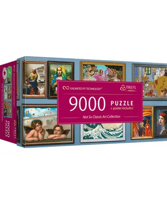 Trefl Prime 9000 Piece Puzzle - Not So Classic Art Collection