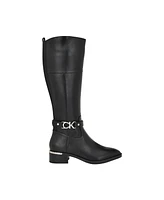 Calvin Klein Women's Daphny Knee High Block Heel Boots