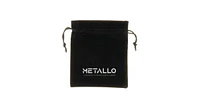Stainless Steel Sand Blasted Ring - Black Plated