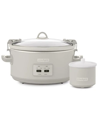 Crock-Pot 7-Qt. Cook & Carry Programmable Slow Cooker & Little Dipper