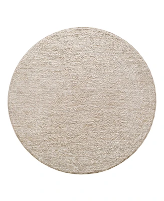 Livabliss Masterpiece High-Low Mpc-2314 7'10" x 7'10" Round Area Rug