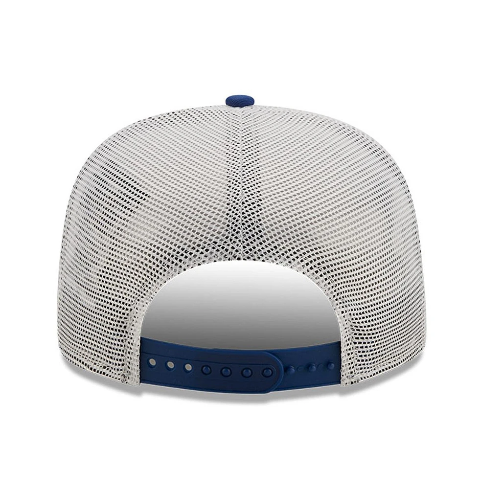 Men's New Era Royal, White Trackhouse Racing Golfer Snapback Adjustable Hat