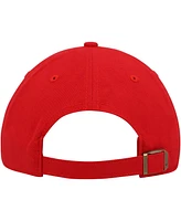 Women's '47 Brand Red Calgary Flames Team Miata Clean Up Adjustable Hat