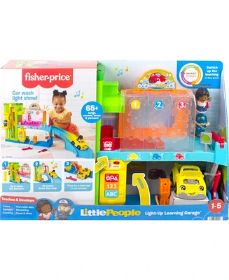 Fisher Price Little People Light-Up Learning Garage Toddler Playset