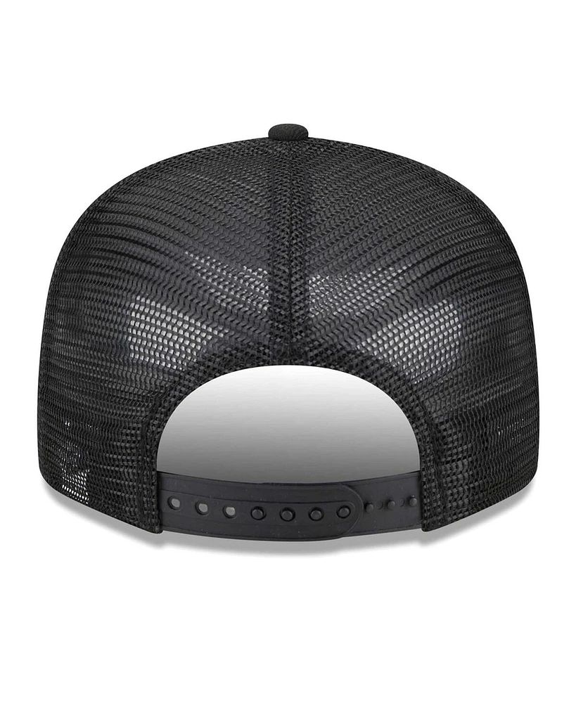 Men's New Era Black The Jetsons George Jetson Trucker 9FIFTY Snapback Hat