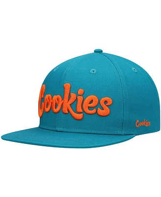 Men's Cookies Teal Original Mint Snapback Hat