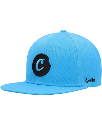 Men's Cookies Blue C-Bite Snapback Hat